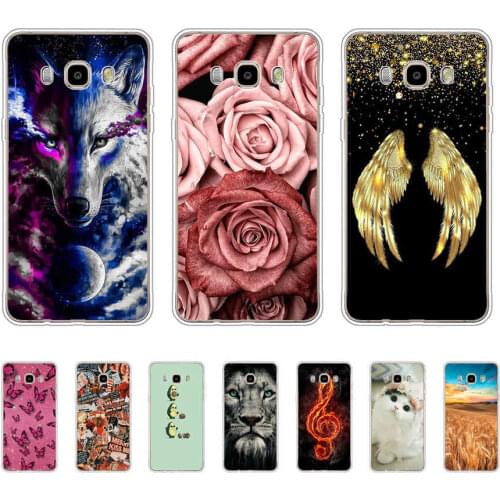 Silicone phone Case For Samsung Galaxy J7 2016 Cases J710 J710F Cover FOR Samsung J7 2016 Coque bumper Silicone Cover