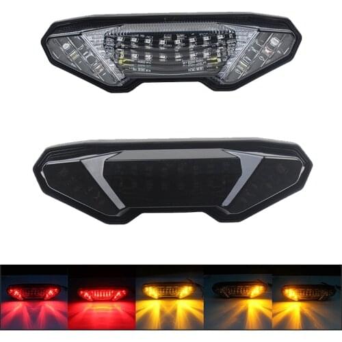 For Yamaha MT09 MT10 FZ09 Tracer 2014-2016 MT 10 MT 09 2017 Motorcycle Brake Turn Signal Tail Light Integrated LED Taillight