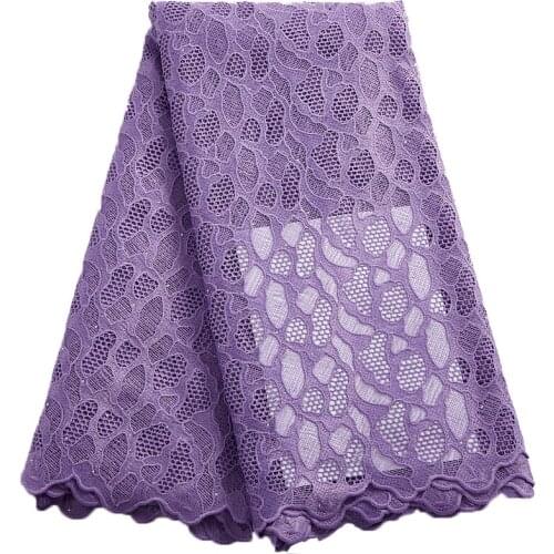 Zhenguiru High Qullity African Cord Lace Fabric 2021 Guipure Cord Water Soluble Lace Nigerian Fabric Women Wedding Dress A 2420