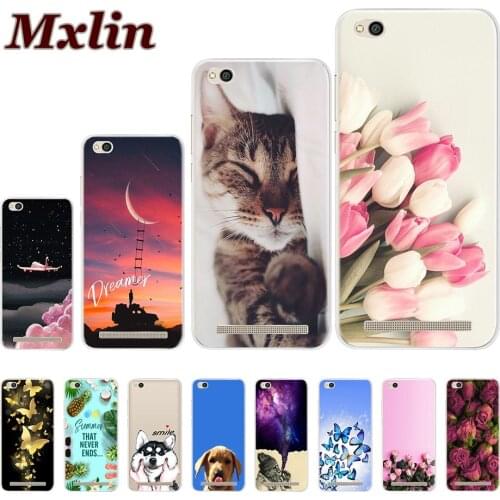 For Protector Xiaomi Redmi 5A Case Soft TPU Silicone Cases Cover For Xiaomi Redmi 5A Cover Coque For Redmi 5A Phone Housing 5.0"