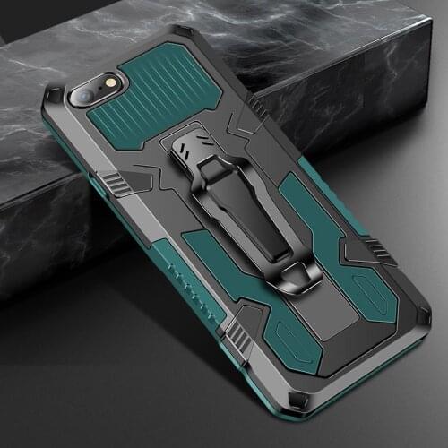 JKaiSen Armor Back Clip Protective Case For iPhone 6 6S 7 8 Strong Anti-Fall Car Holder Phone Case For iPhone SE 2020 Cover