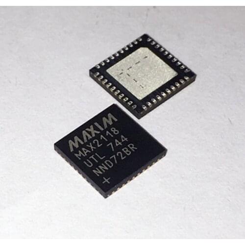 10pcs MAX2118UTL+T MAX2118UTL MAX2118 Enclosure QFN New Original