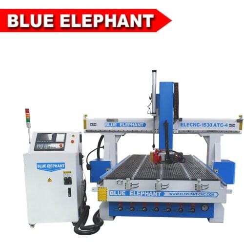 Hot sale 1530 cnc router 4 axis auto tool changer cnc milling machine to make cabinets and MDF hardwood