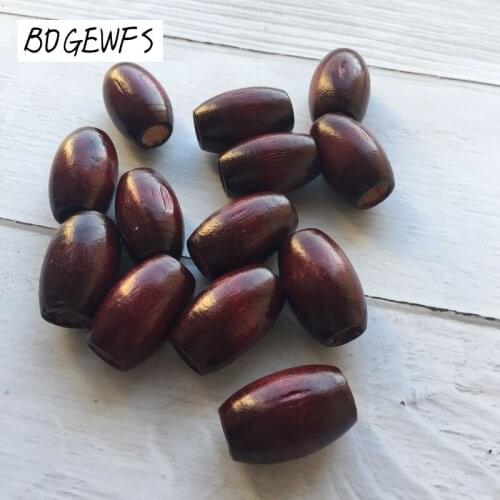 50pcs 30.x20mm large hole wood beads wood beads for jewelry making wooden beads