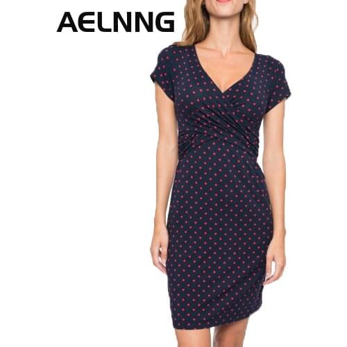 AELNNG Maternity Short Dresses