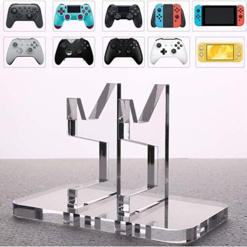 Game Controller Holder Acrylic Gamepad Display Support for Switch Pro/PS5/Xbox Series X/PS4 Joystick Rack Stand Game Controller