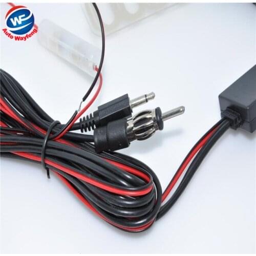 Free shipping Car DVD NAVI Auto Analog TV Radio FM AM Antenna for GPS DVBT TMC Navigation 2Din DC3.5+Fm connecter WF