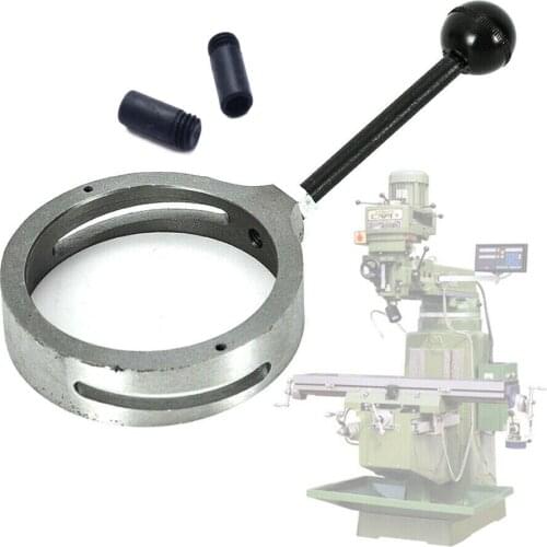 1SET Milling Machine Part Spindle Clutch Lever W/Ball Cam + M8 Ring Pin For BRIDGEPORT Mill CNC Lathe Machine