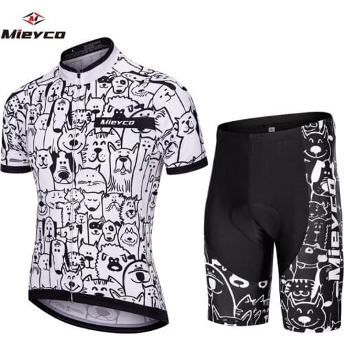 Mieyco New Top Quality Short Cycling Jersey Ropa Ciclismo Hombre Mountain Bike MTB Set Breathable Quick Dry Outdoor Sportswears