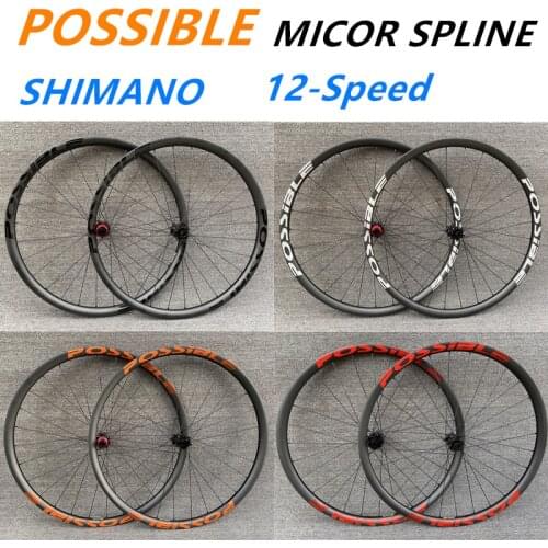 Carbon 148 mountain bike rims, 30mm and 330g rims with core 12 Speed Mini spline DT Switzerland, compatible with XC MTB