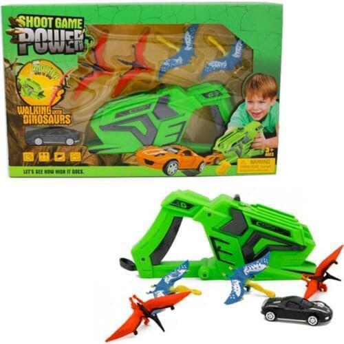 Foam Catapult Aircraft Toy Gun Outdoor For Children Aircraft Air Battle One-click Ejection Model Launchers Toys