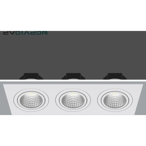 Square LED ceiling Downlight lamp No Glare embedded led spot light for Living Room home ceiling lamp AC220V 110V