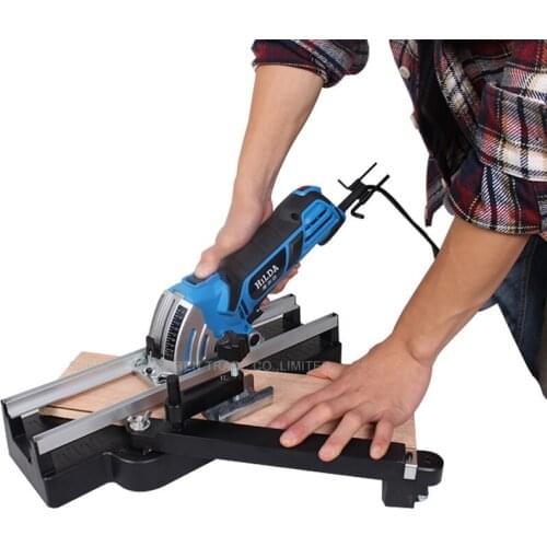 Electric mini circular saw 500W mini power saw with House-hold Metal Pulley Rail circular saw Electric Saw 220V