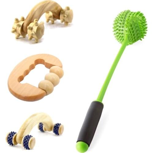 Multi-function tapping neck shoulder massage stick Lumbar neck massager hammer massager Manual massage tool