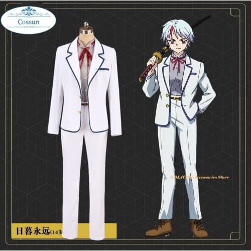 New Anime Yashahime: Princess Half-Demon Higurashi Towa Cosplay Outfit Adult Men Woman Uniform Set Halloween Costume Carnival