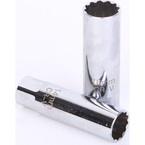 14/16mm Spark Plug Socket 12 Point Remover Wrench Drive Repair Removal Accessory Dropshipping