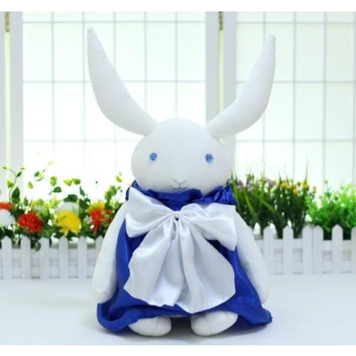 Anime Pandora Hearts Alice Plush Toys PH B-rabbit AliceBaskerville Figure Plush Doll 35cm Filling Pillow Cosplay for Gift