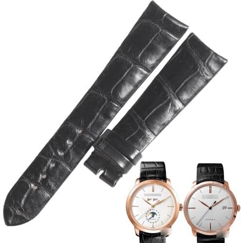 WENTULA watchbands for Girard-Perregaux 1966 alligator skin /crocodile grain 49525 49535 49527