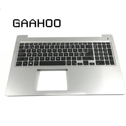 Brand new original laptop BE BEGIUM keyboard for DELL INSPIRON15-5000 5570 5575 palmrest assembly BE keyboard SLIVER