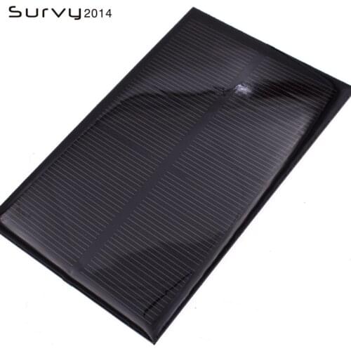 Smart electronics Solar Panel 1W 5V electronic DIY Small Solar Panel for Cellular Phone Charger Home Light Toy etc Solar Cell