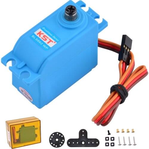 KST BLS662 V2.0 Waterproof 8.4V 25kg Brushless Digital Servo Motor For UAV RC Car Boat Robot Arm Helicopter Airplane