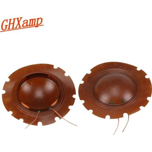 GHXAMP 38.5 Core Broadcast Treble Voice Coil 8OHM 40W KSV Alarm Ring Tweeter Speaker Repairs Voice Coil Concave shape 2PCS
