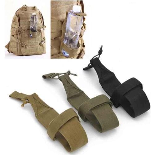 High Quality Minimalist Tactical Hiking Camping Molle Water Bottle Holder Belt Carrier Pouch Nylon Bag Travel Kits