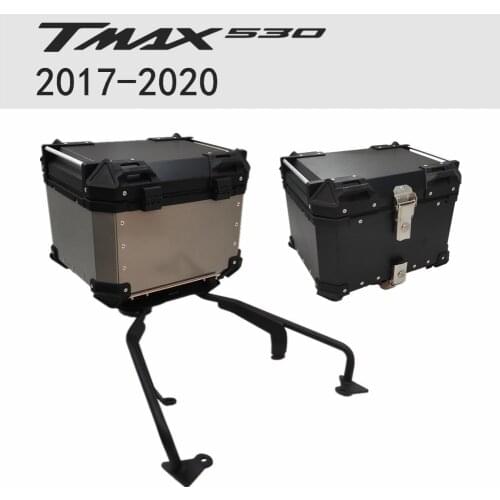 Motorcycle for Yamaha TMAX530 2017-2018-2019-2020 45L 55L 65L Tail Box Rear Luggage Case Aluminum Alloy Box 36L 45L 55L 65L