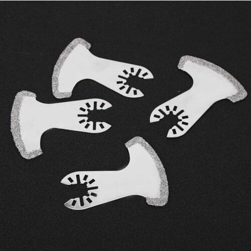4Pcs Sickle Shape Saw Cutting Blade Marble Cutting Tool Accessories Fit for Bosch