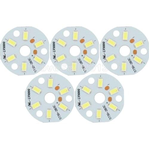 5Pcs 3W LED Board 5730 White LED Emitting Diode SMD Highlight Lamp Panel NEW