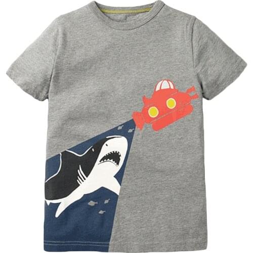Bambino New Year 2021Tshirt for Boys 2 in 1 Summer Children Tops 2-7 Years Little Kids Clothing Baby Costume Pure Cotton Shirt