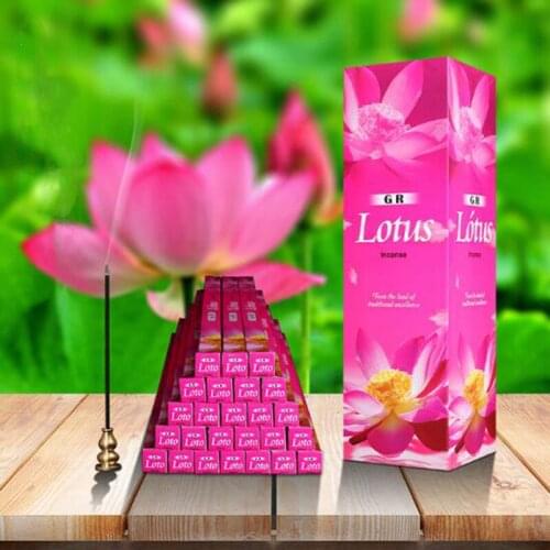 Big Box Aromatic Incense Natural Flower Spices Aroma For Yoga Home Decor India Incense Lotus Fragrance Incense Stick