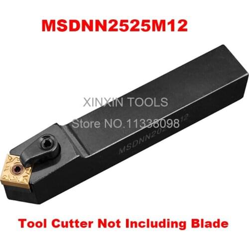 MSDNN2525M12 Turning Tool Holder,CNC tool holder, External turning tools,Lathe cutting tool for SNMG120404/08/12 Inserts Holde