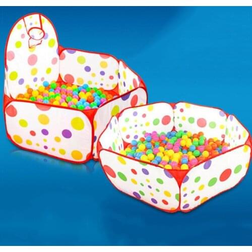 Children Baby Game Safe Play House Children Gift Cloth Indoor Outdoor Ocean Ball Toy Tent Pit Pool Fold (balls No Inlcude )