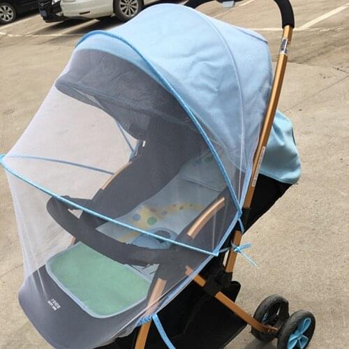 Baby Stroller Mosquito Net Full Insect Cover Carriage Kid Foldable Kids Netting Mosquito Insect Pushchair Net Mesh Cover 2020