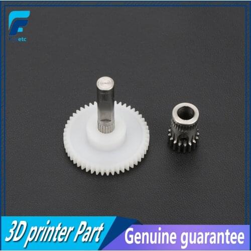 BMG EXTRUDER SHAFT ASSEMBLY GEAR Single And Dual Direct Extruders With Prusa i3 Steel Pulley For Primary 1.75/5.0 Drive Gear