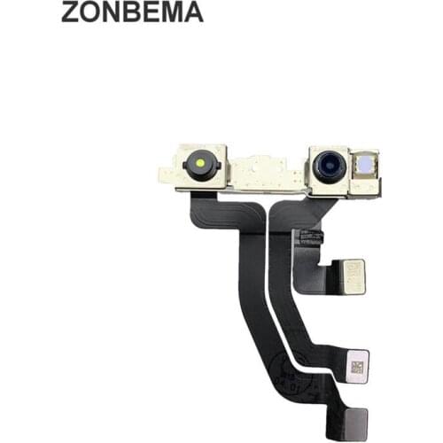ZONBEMA 50pcs Test Front Facing Camera Module Flex Ribbon Cable For iPhone X XR XS MAX Replacement Part