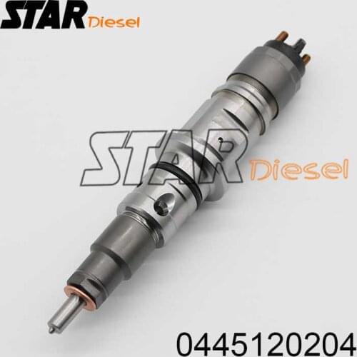 Fuel Injection 0445120204 diesel engine fuel injector 0 445 120 204 Common Rail Diesel Injectors 0445 120 204 for CUMMINS
