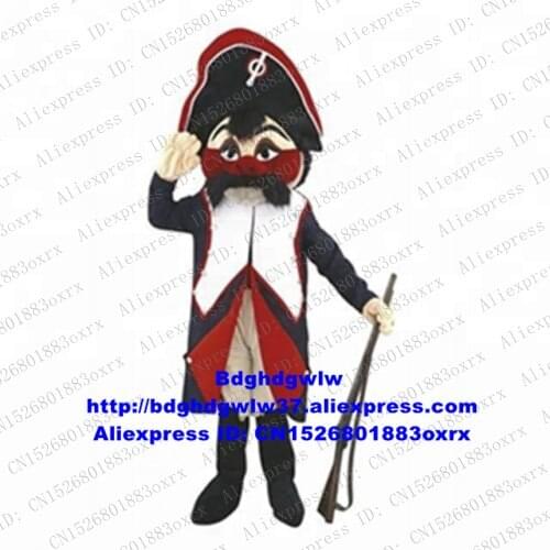 The Three Musketeers Alexandre Dumas Napoleon Mascot Costume Adult Cartoon Character Big Party Opening New Business zx2720