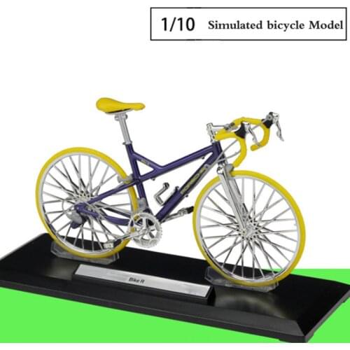 1:10 Metal Alloy Bicycle Model Toys Classic Cycling Road Bike Diecast Toy Road/Mountain Bike Alloy Bicycle Gifts Collection
