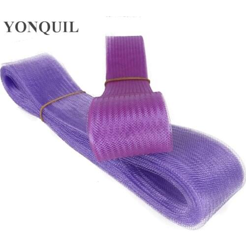 2.0'' /5CM Crinoline Nylon Net Horsehair Petticoat Accessories Fabric Wedding Women Fascinators Craft Material 25Yards/Lot