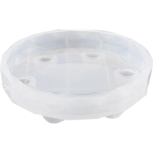 New Creative Mini Resin Table Mold Silicone Mold Epoxy Mold Exhibition Table Mold Diy Crafting Tools(Molds Only)