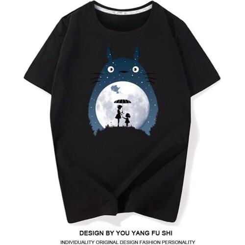 2020 New Cotton Short-sleeved T-shirt Men And Women Students Top Tees Trend Clothes Women Plus Size Harajuku Tops Summer