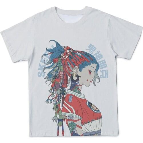 2021 New Printed Women T Shirt Casual Character Round Neck Short Sleeve Couple Top Female TShirt Harajuku Unisex Tee Clothes