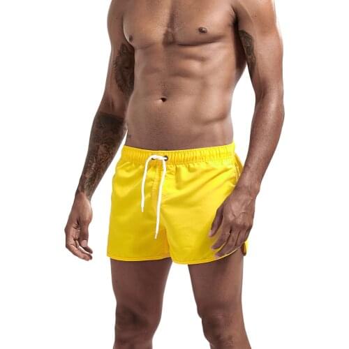 New Arrivals Mens Solid Color Three-part Beach Pants Fashion Multicolor Straight Tube Baggy Sports Shorts