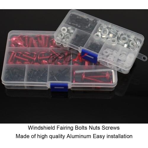 Fairing bolts kit full screw kits For SUZUKI GSXR750 SRAD 96-00 GSXR 750 GSX R750 750 GSX-R750 96 97 98 99 00 Nuts bolt screw