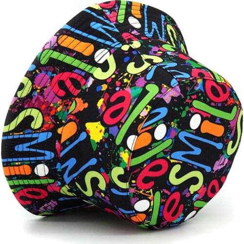 2021 Fashion Summer Bucket Hat Cotton Letter Fisherman Hat Outdoor Travel Hat for Men Women