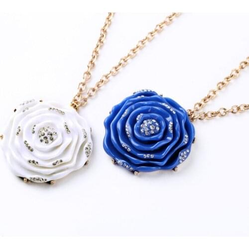 Bulk Price Hot Selling Necklace Ethnic Shourouk Spike Pendants Collar Long Gold Color Unique For Elegant Women Jewelry