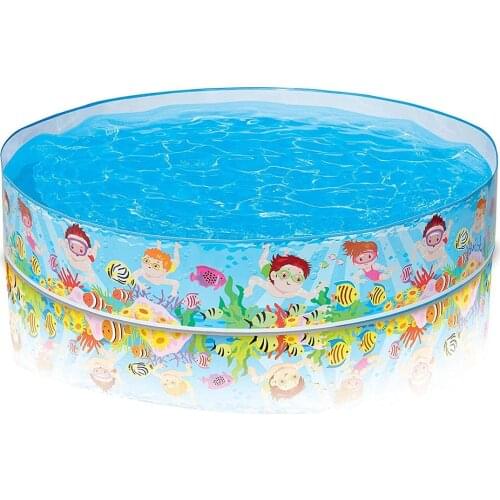 Hard Plastic Portable Pool Childrens Paddling Portable Pool Family Swimming Pool Aquarium Swimming Accessories