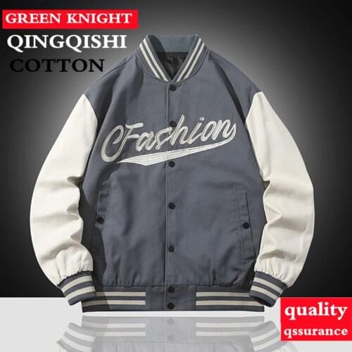 QINGQISHI Mens Spring Jackets